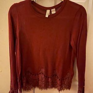 Zara long sleeve top